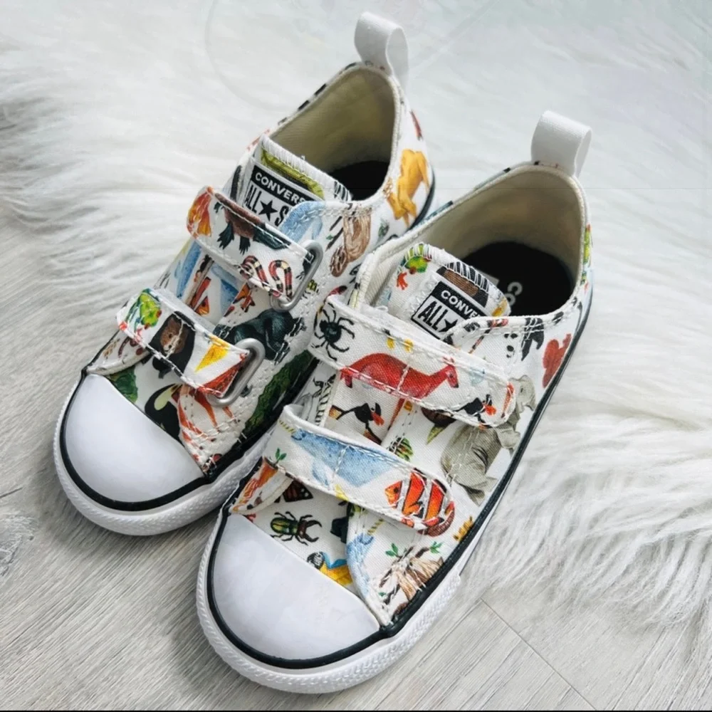 NWT Convers Chuck Taylor All Star 2V OX Toddler Boys - Picture 2 of 8